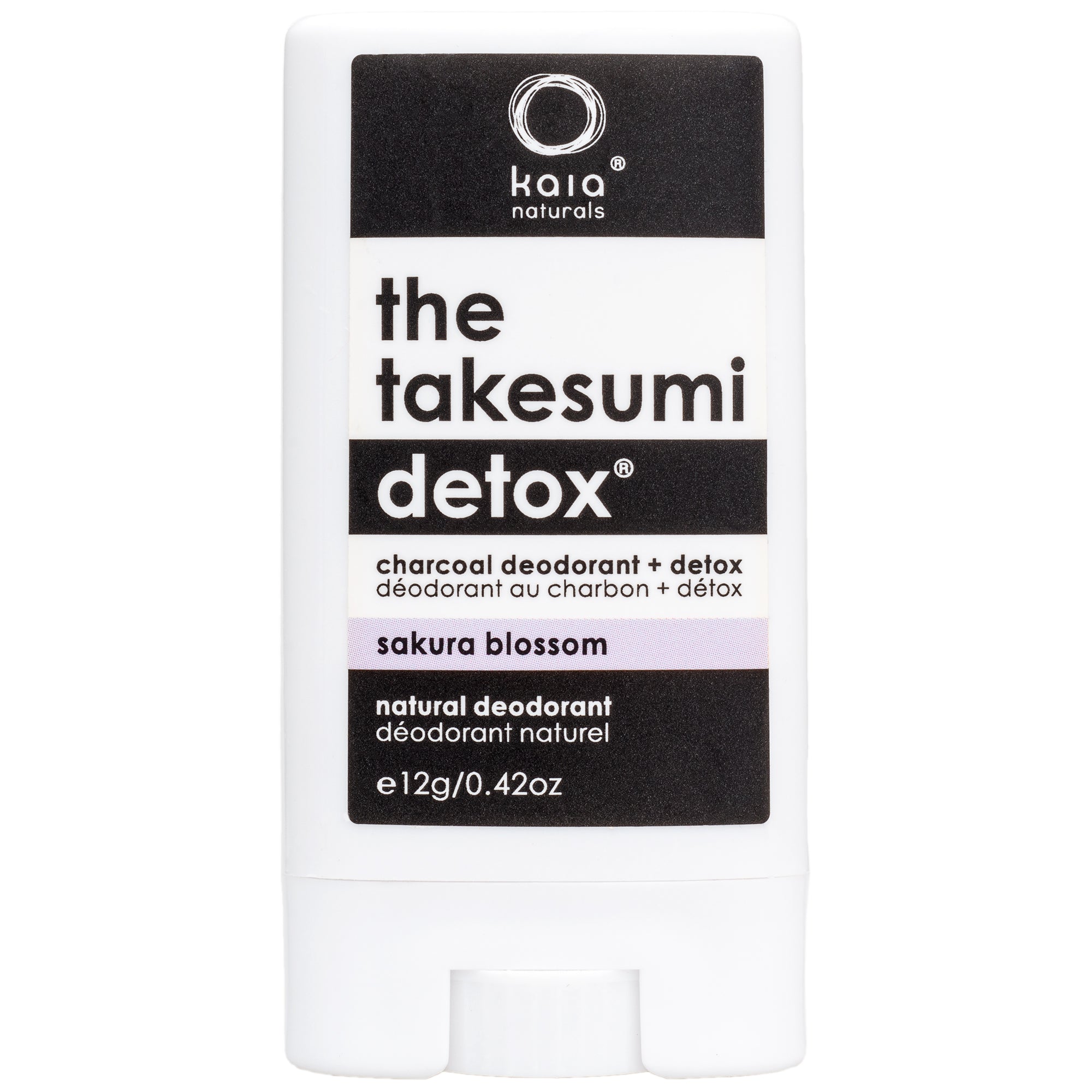 The Takesumi Detox Charcoal Deodorant and Detox Sakura Blossom - Travel